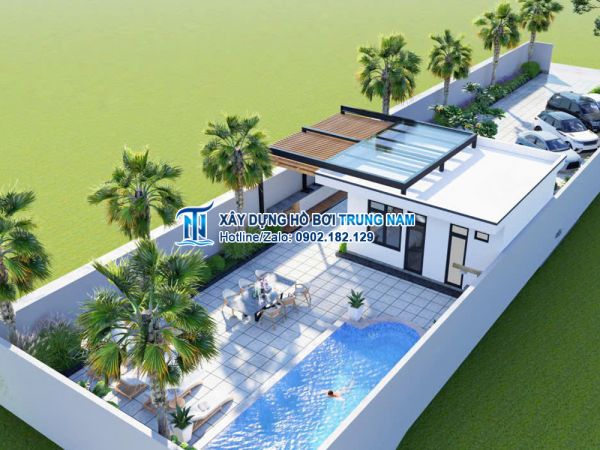 Thiết kế hồ bơi đẹp – Giải pháp tối ưu cho không gian sống hiện đại