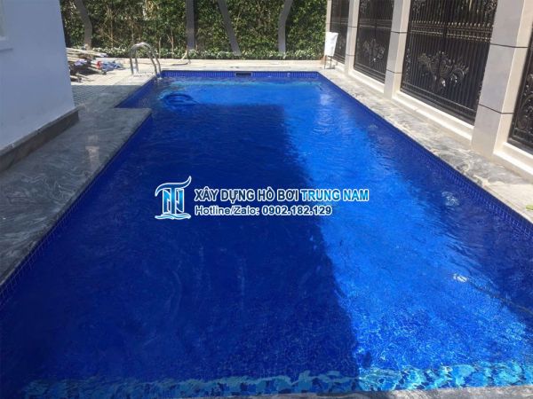 Thi công hồ bơi gia đình - Quận 7 - Khu Phú Mỹ Hưng