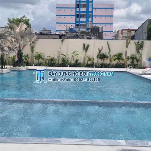 Thi công hồ bơi kinh doanh - Tân Kỳ Tân Quý - Tân Phú