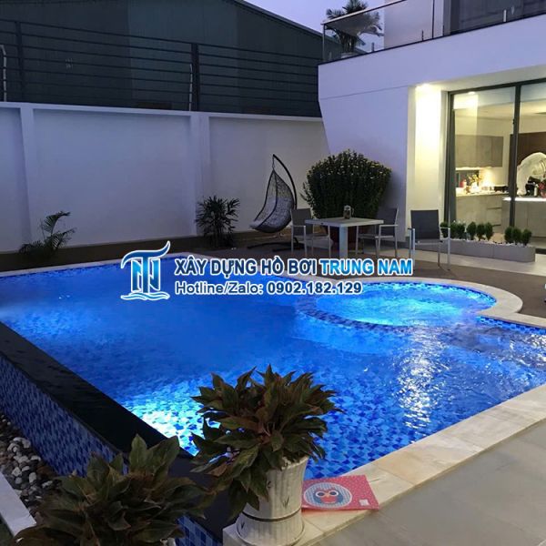 Thi công hồ bơi gia đình tại TP HCM