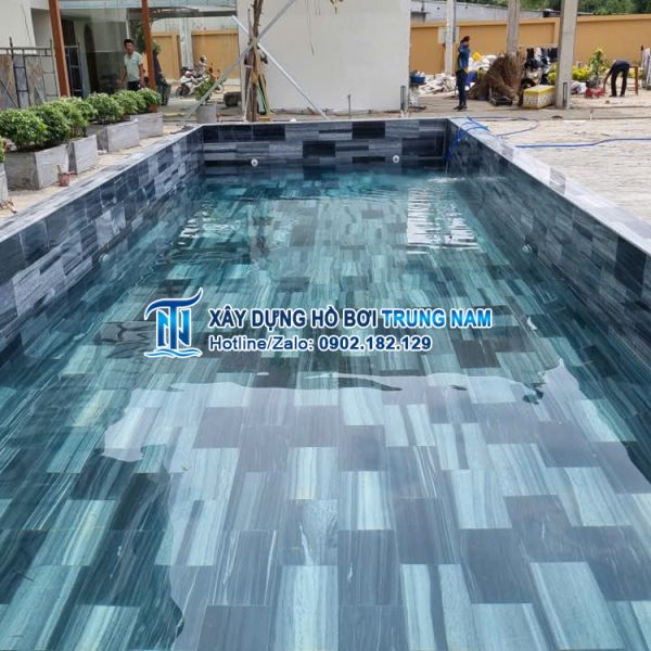 Thi công hồ bơi tại Nhơn Trạch - Đồng Nai