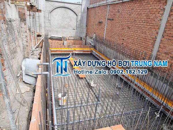 Thi công hồ bơi tại Nhơn Trạch - Đồng Nai