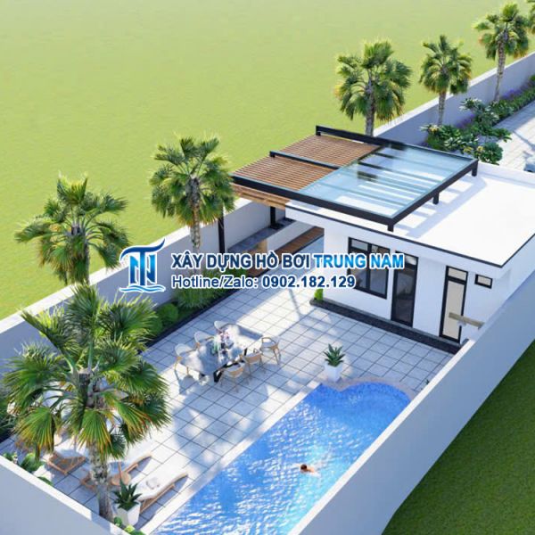 Thiết kế hồ bơi gia đình – Giải pháp tối ưu cho không gian sống hiện đại